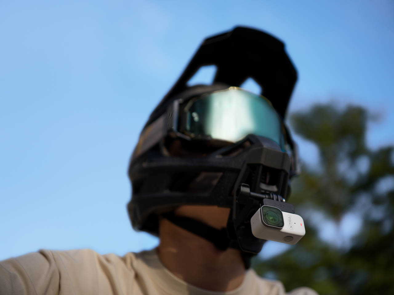 Helmet Chin Mount Clip