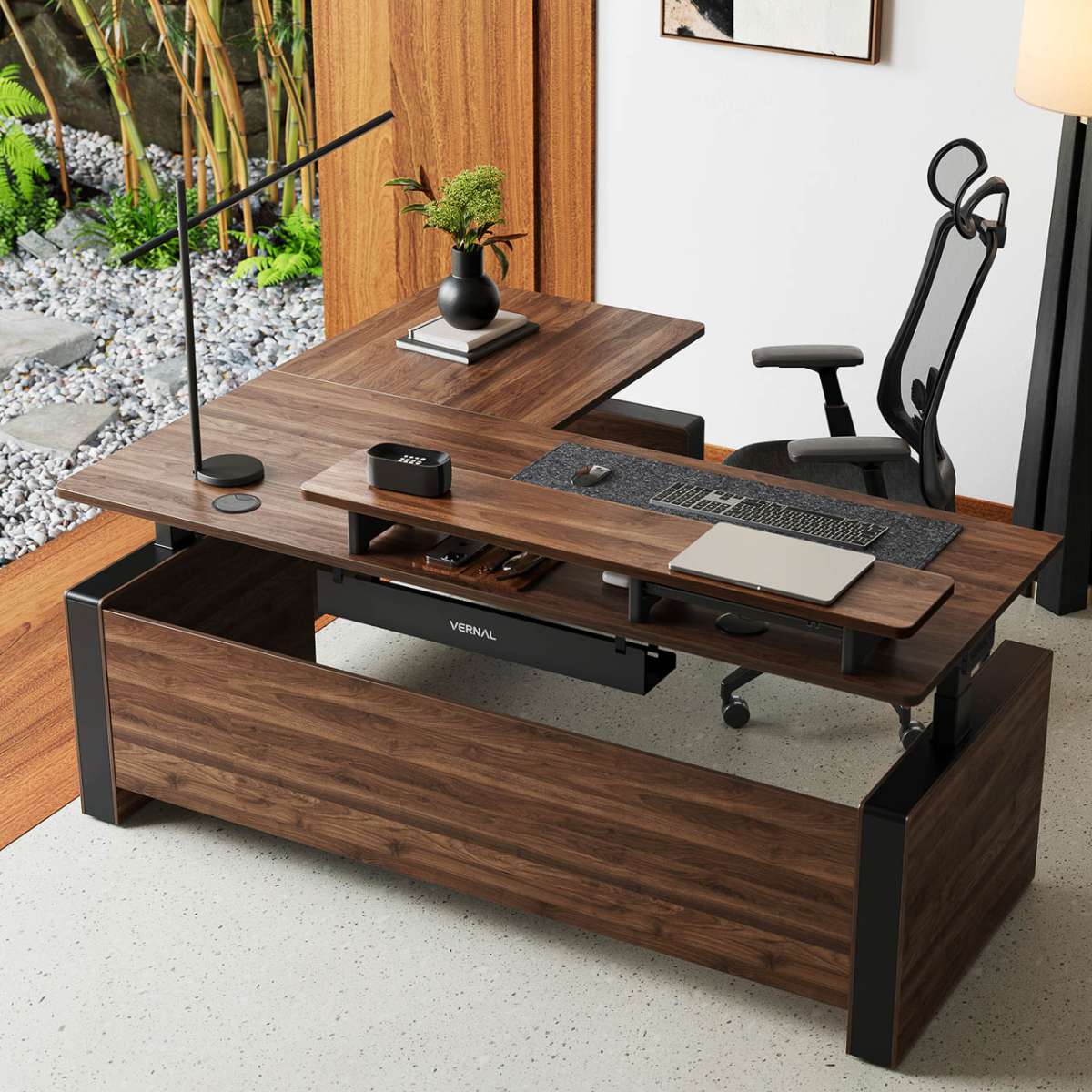 Vernal Executive Standing Desk the gadgeteer 08